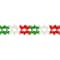 Beistle; Beistle 14.5ft. Red, White & Green Pageant Garland; Category:Party Decorations; Image:3